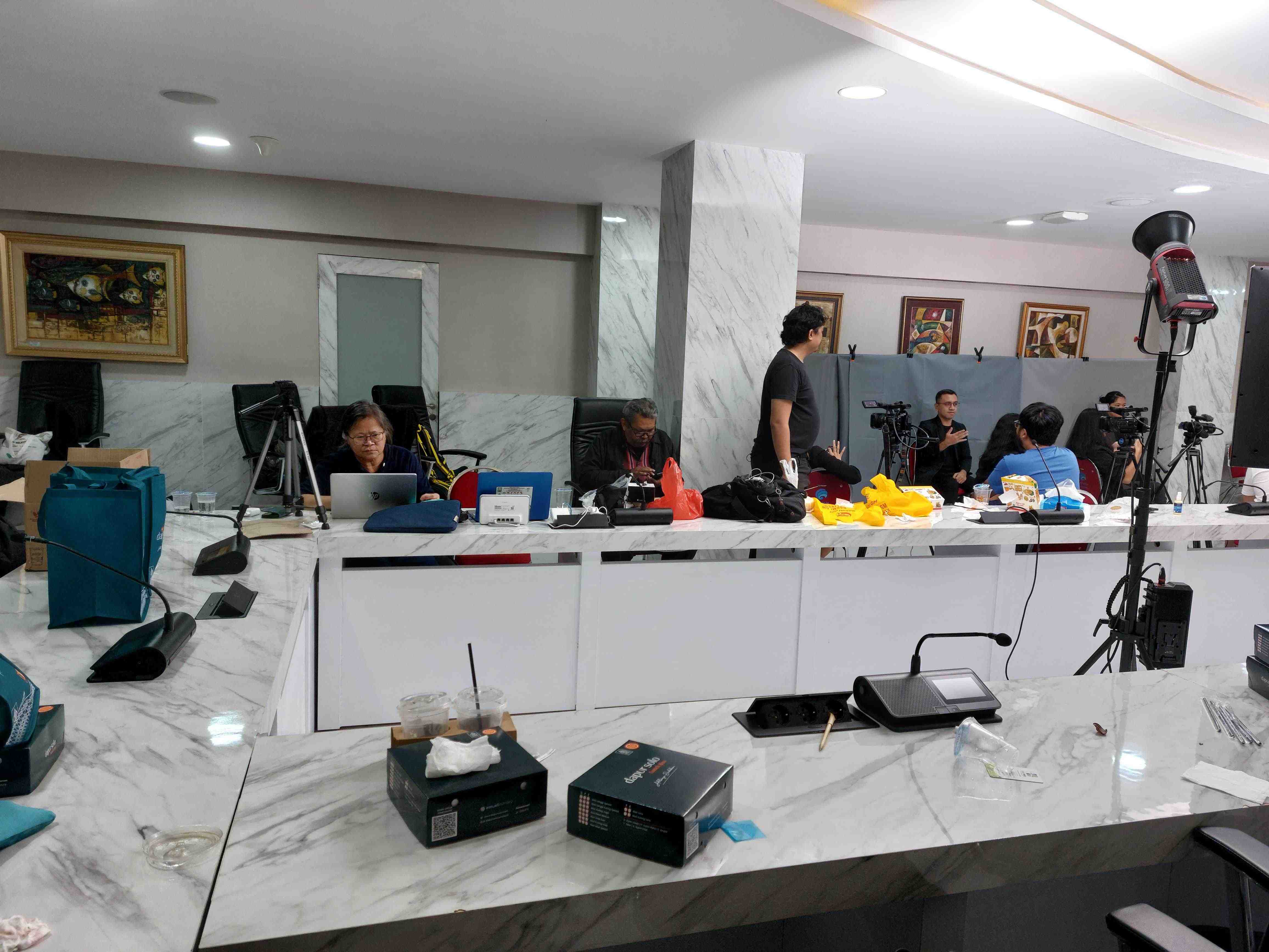Penyandang Disabilitas Apresiasi Fasilitas Nonton  Debat Keempat Pilpres 2024 di Kominfo