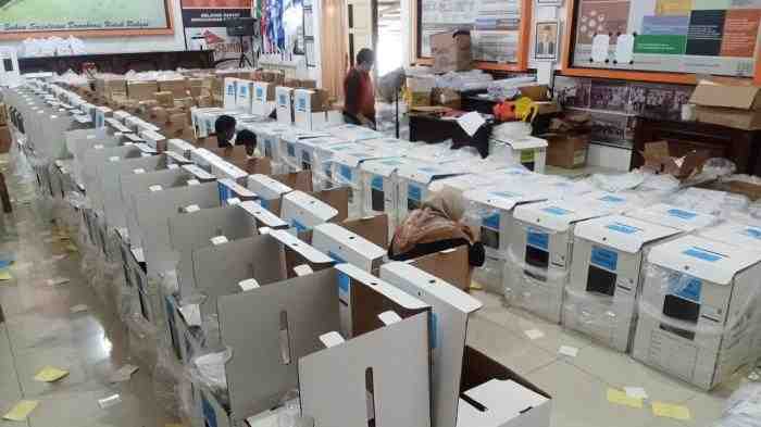 KPU Tidore Bakal Distribusikan Logistik Pemilu Tiga Hari Sebelum Pencoblosan