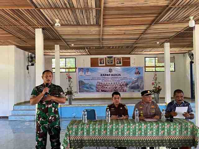 Dandim Raja Ampat Minta Masyarakat Jaga Keamanan Pemilu 2024   