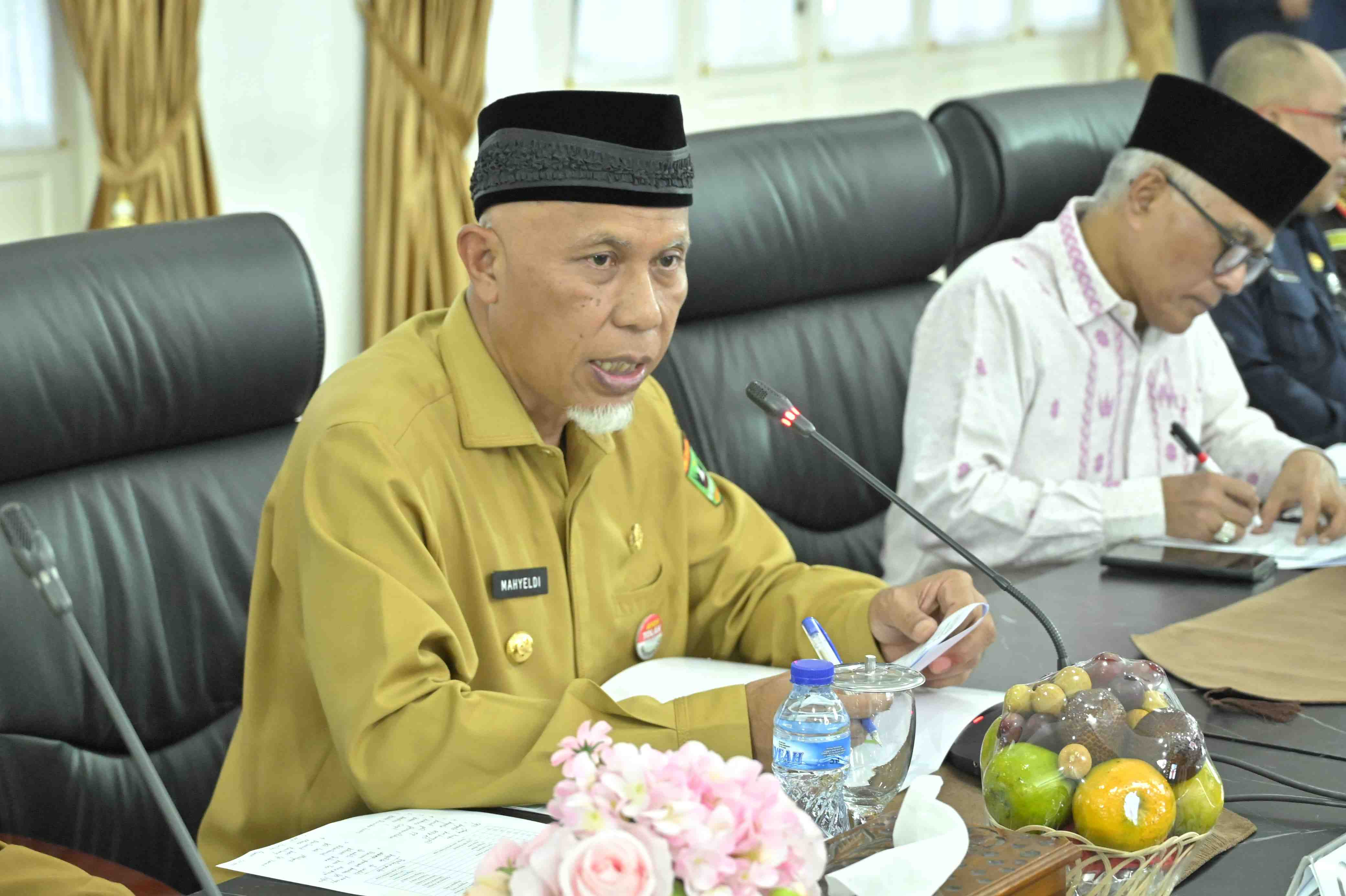  Gubernur Mahyeldi Tegaskan Kesiapan Sumbar Menghelat Pesta Demokrasi 2024
