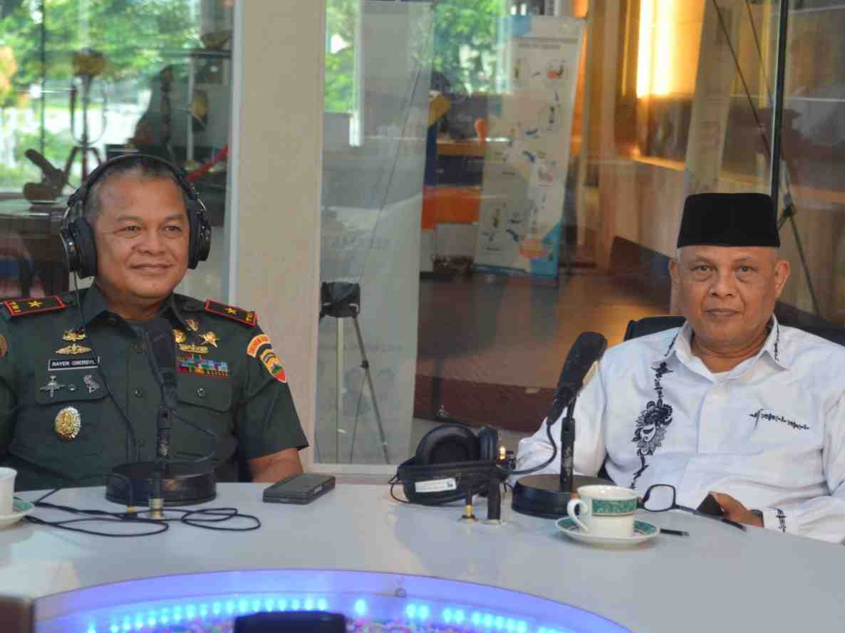 Jelang Pemilu 2024, Danrem 032/Wbr: Mari Bersama Ciptakan Stabilitas Keamanan di Wilayah Masing-masing