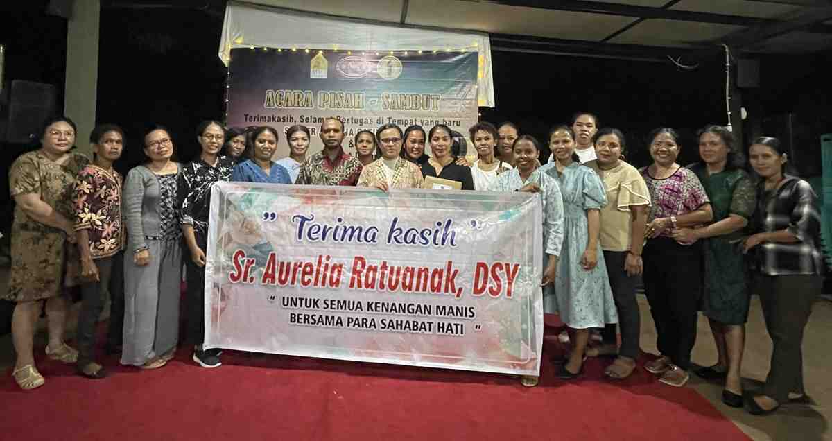  Umat Katolik Raja Ampat Pisah Sambut Dua Biarawati yang Bermisi di Waisai