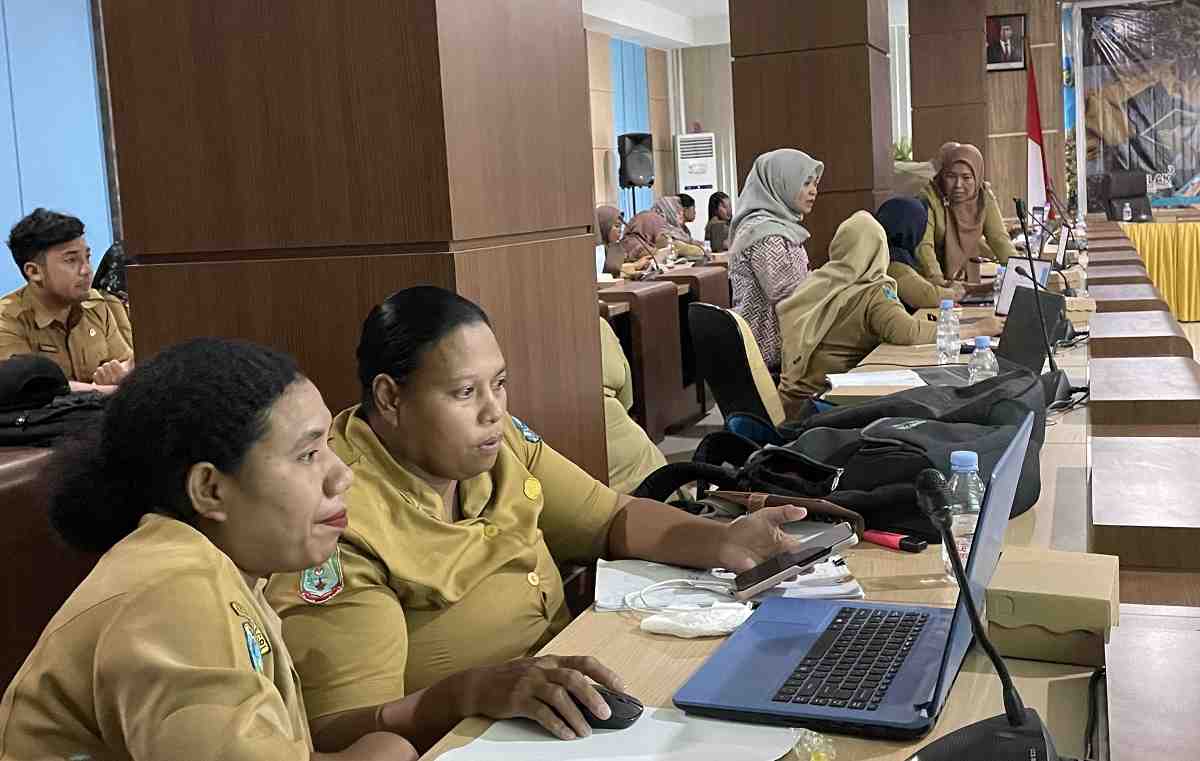 Raja Ampat Lakukan Pendampingan Penginputan Aplikasi e-Kinerja bagi ASN