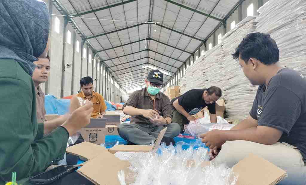 KPU Batang Mulai Mengeset Tinta Pemilu