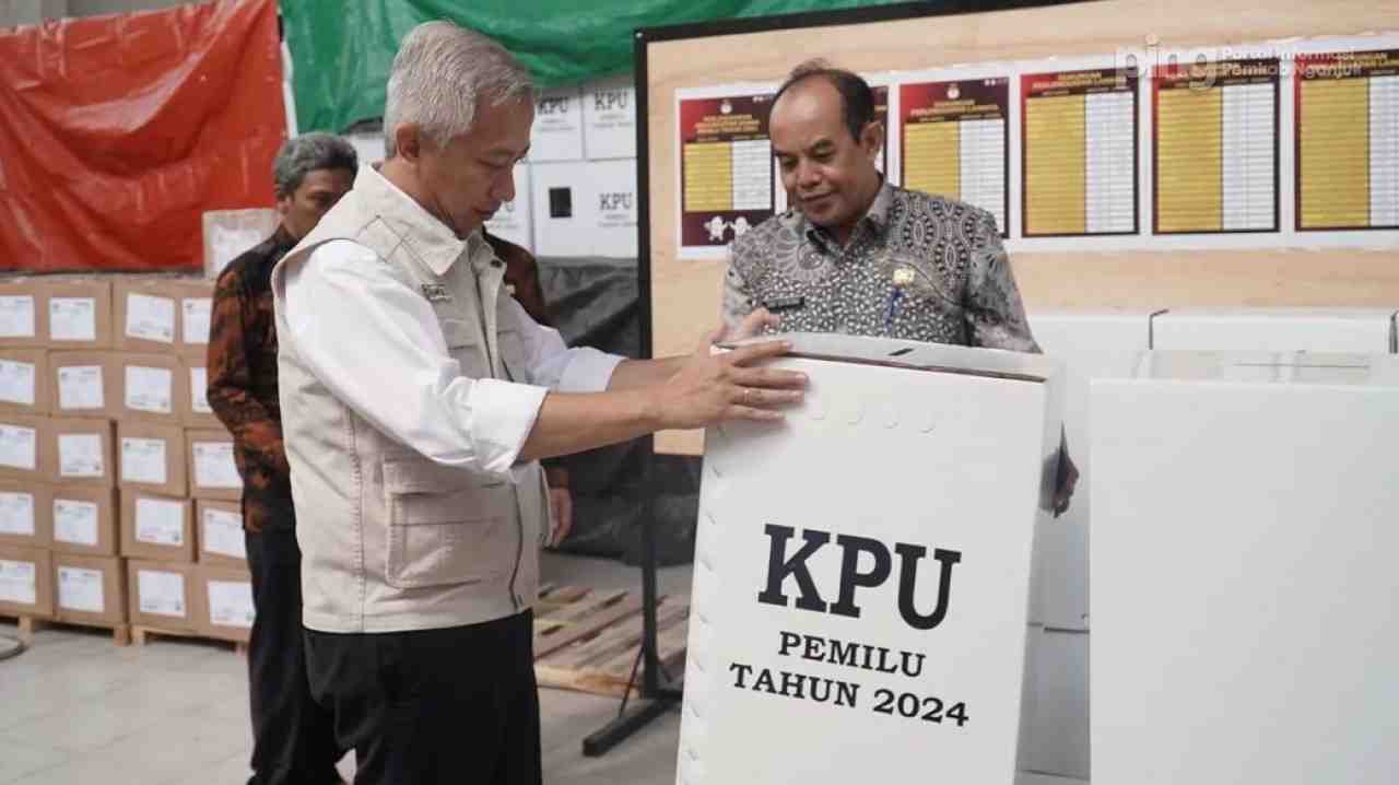 Satu Bulan Jelang Pemilu 2024, KPU Nganjuk Siap 100 Persen