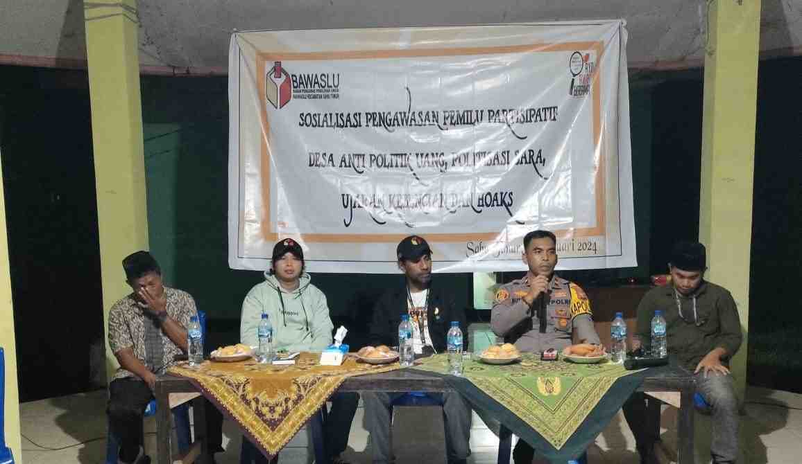 Jelang Pencoblosan,Kapolsek Sahu Ingatkan Warga Hindari Tiga Hal Ini