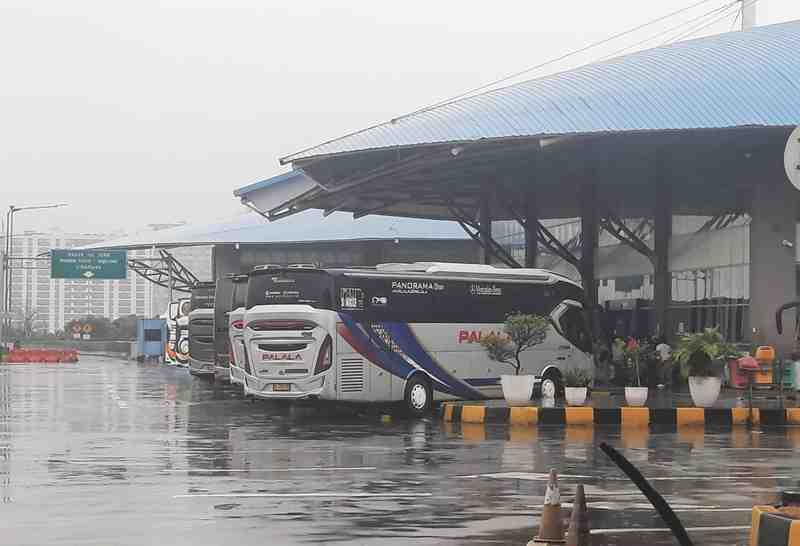 Seluruh Bus di Terminal Pulogebang Dipastikan Lolos Ramp Check