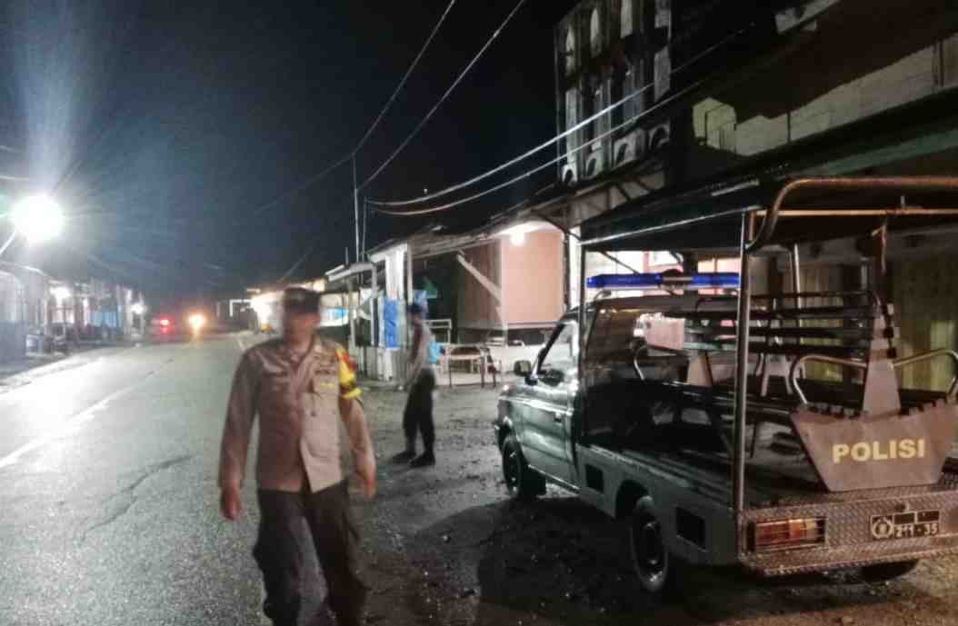 Polres Aceh Selatan Giat Patroli Malam Hari Jelang Pemilu