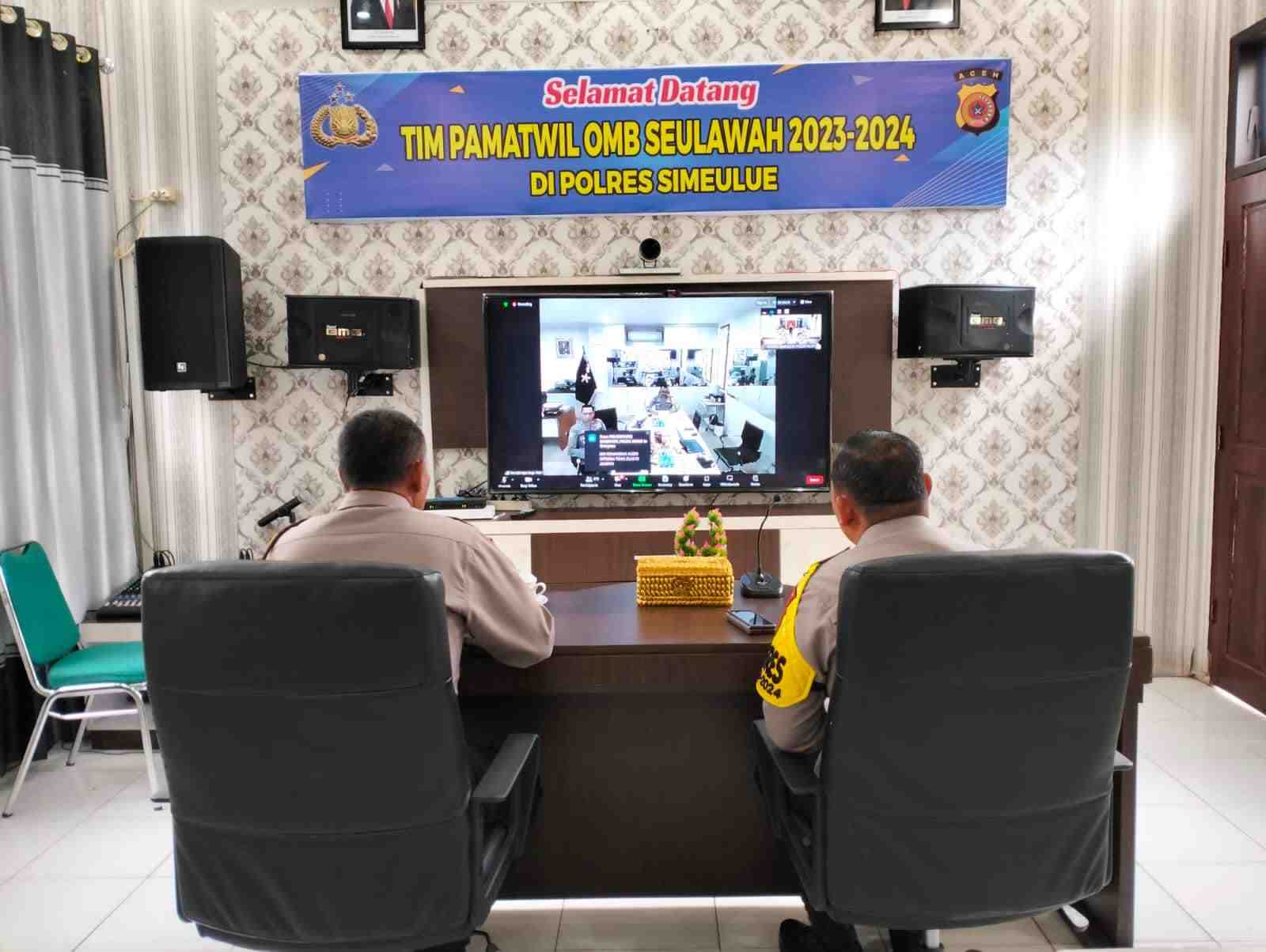 Pimpinan Polres Simeulue Pastikan Siap Amankan Pemilu 2024