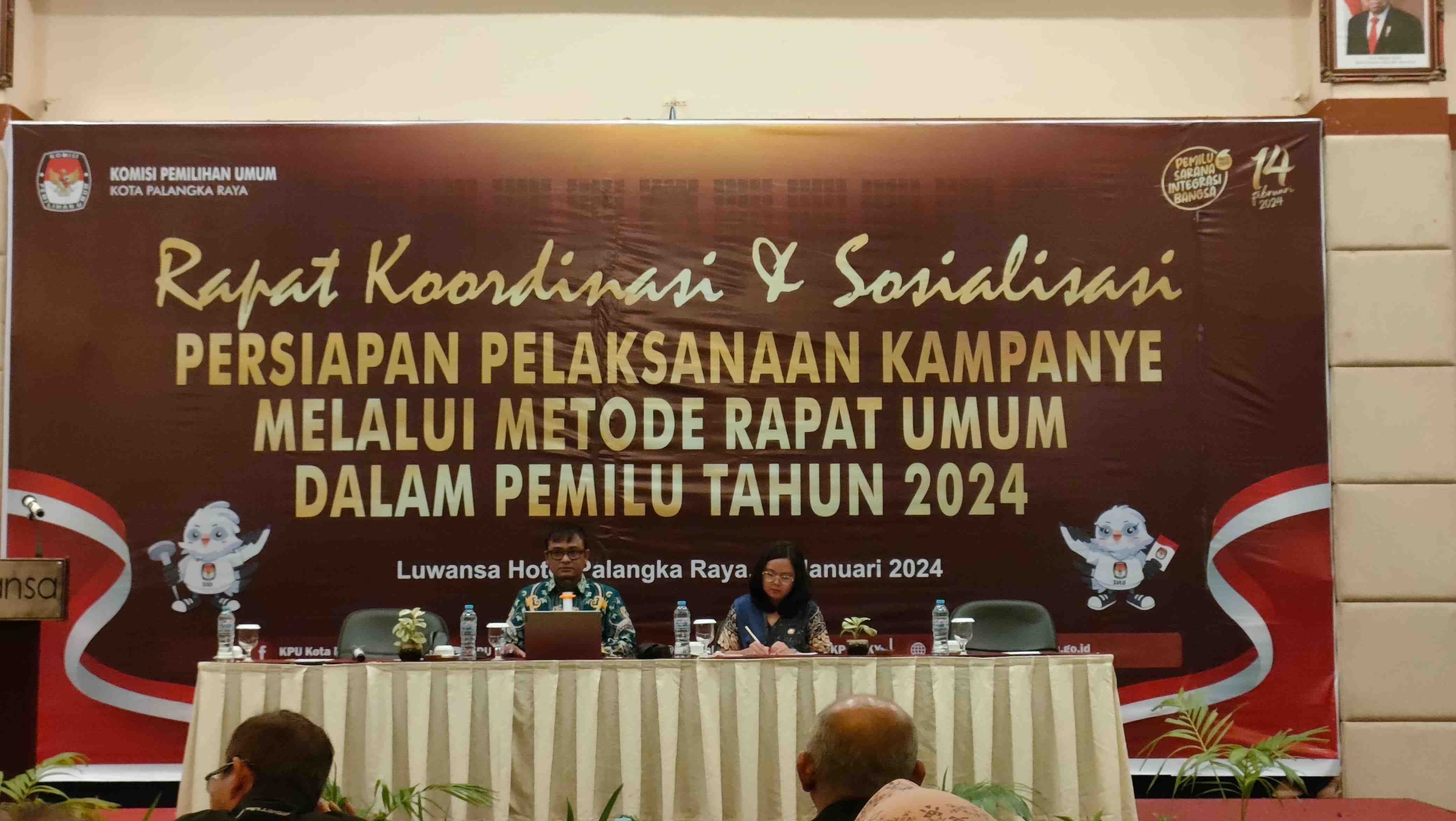 KPU Palangka Raya Persiapkan Kampanye Pemilu 2024