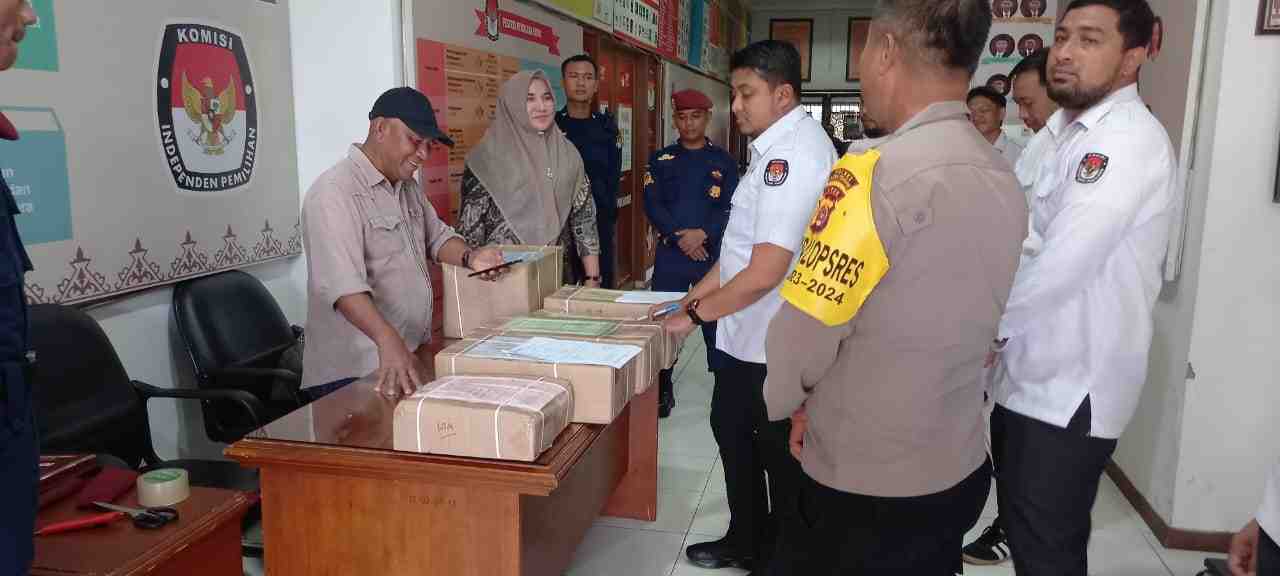 Surat Suara Pemilu sudah Disalurkan ke Seluruh Aceh