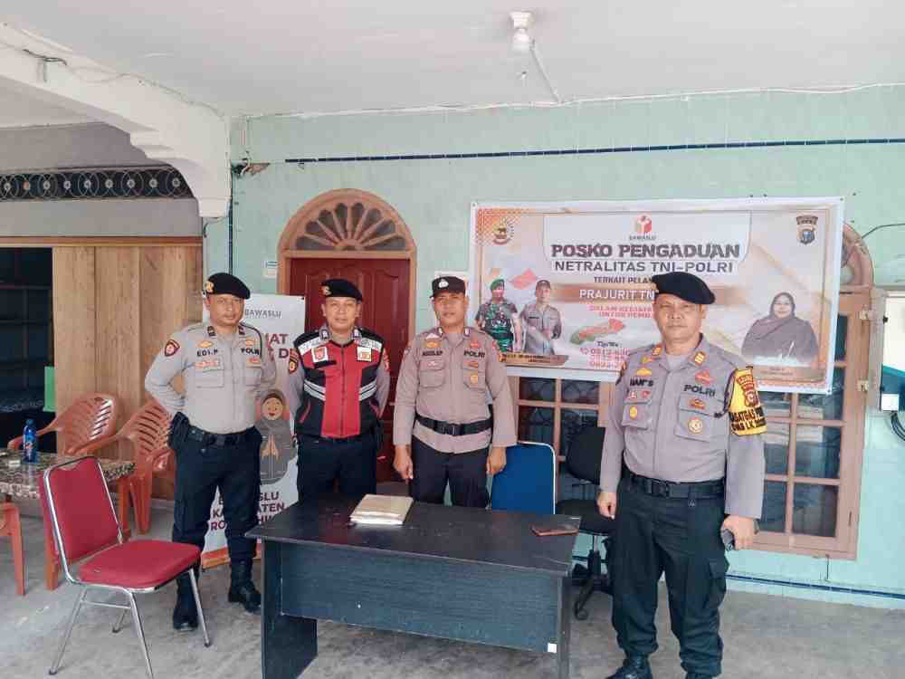 Polres Rohil Siapkan Perahu untuk Antar Logistik Pemilu ke TPS Terisolir