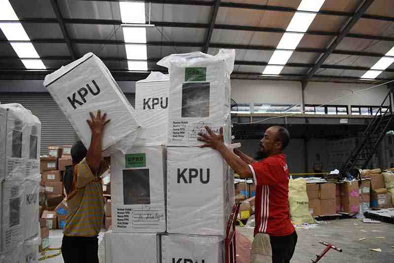 Daerah Sulit Diakses di Siak Jadi Prioritas Pengiriman Logistik Pemilu