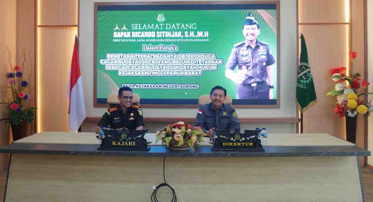 Kejagung RI Lakukan Pemetaan Obyek Diduga Cagar Budaya di Papua Barat Daya 