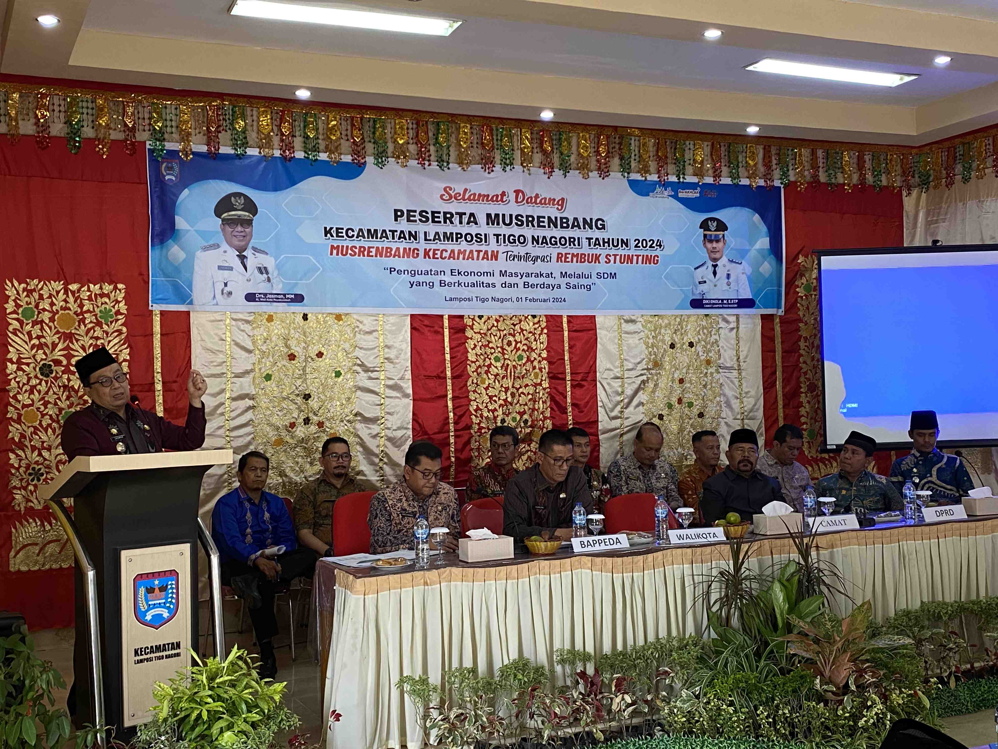 Musrembang Latina, Pj Wako: Pemberdayaan Masyarakat Harus Menjadi Skala Prioritas