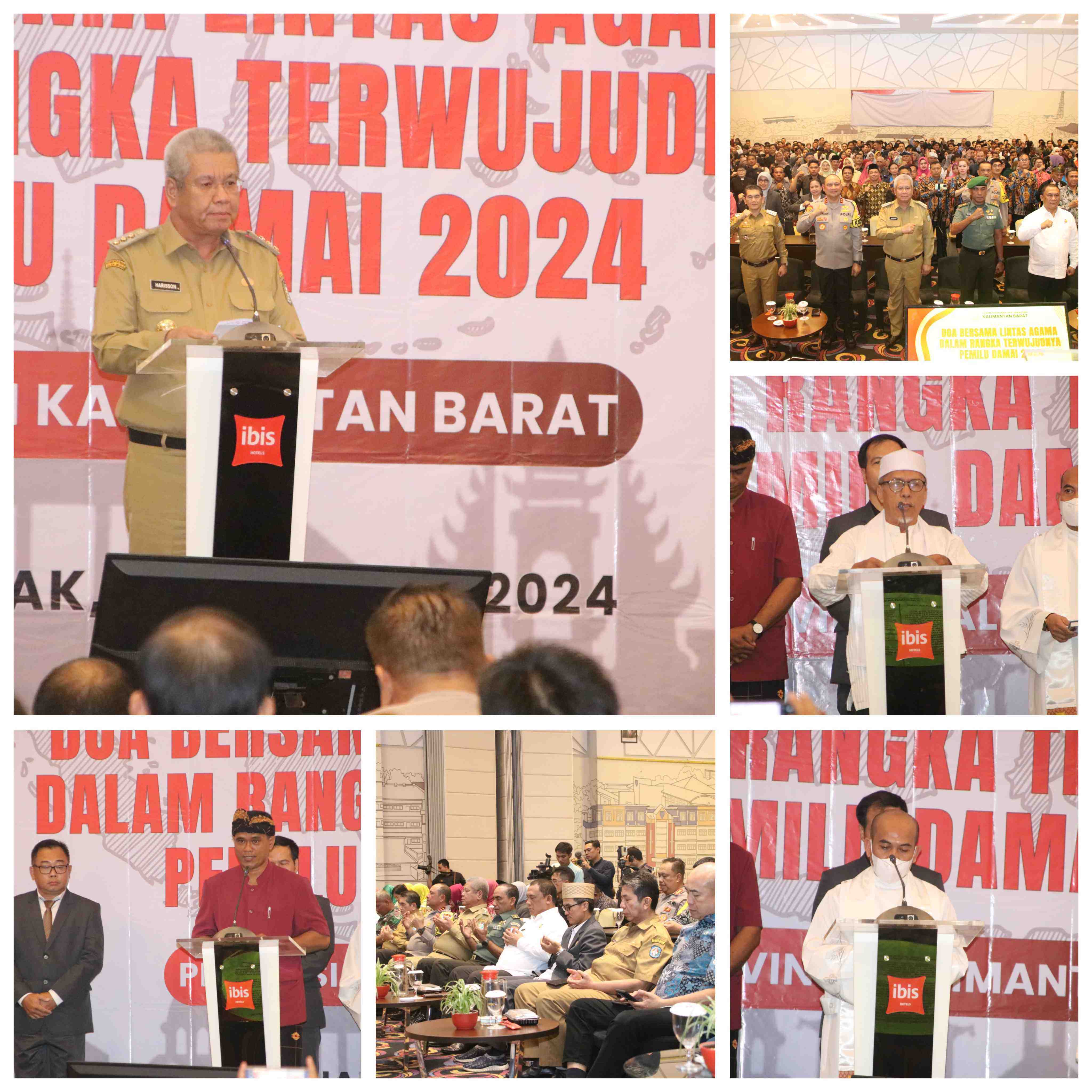 Kalbar Gelar Doa Bersama demi Wujudkan Pemilu Damai