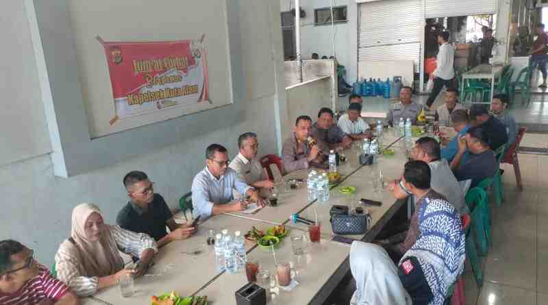 Kapolsek Kuta Alam Ajak Penyelenggara Pemilu Junjung Netralitas