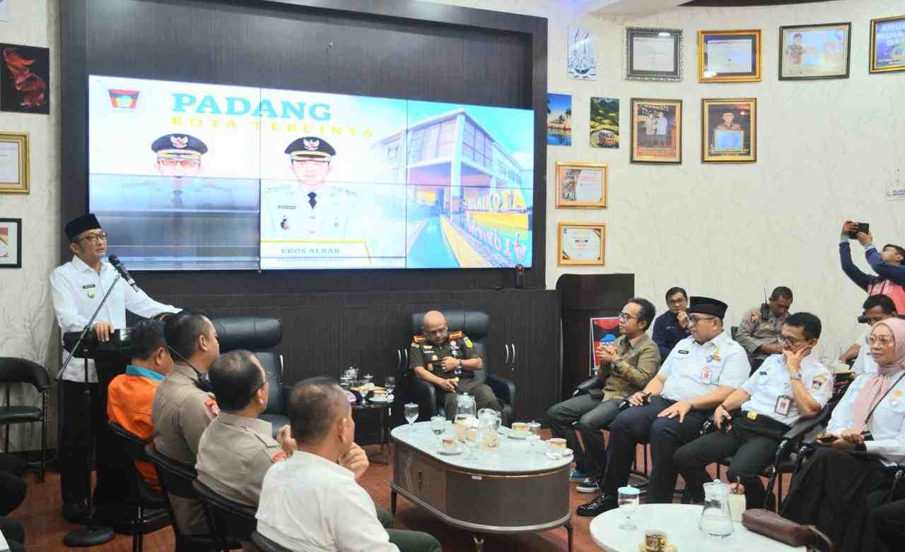 Forkopimda Padang Perkuat Sinergitas Hadapi Pemilu 2024