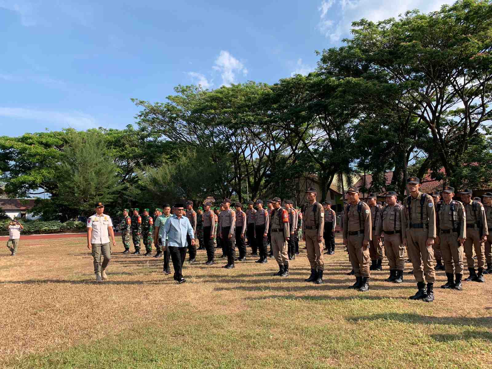 Pemkab Agara Gelar Apel Pasukan Pengamanan Pileg Tahun 2024