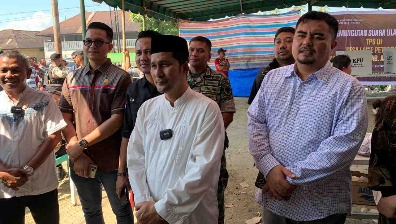 Pj Bupati Syakir Pantau PSU Desa Lawe Petanduk Satu