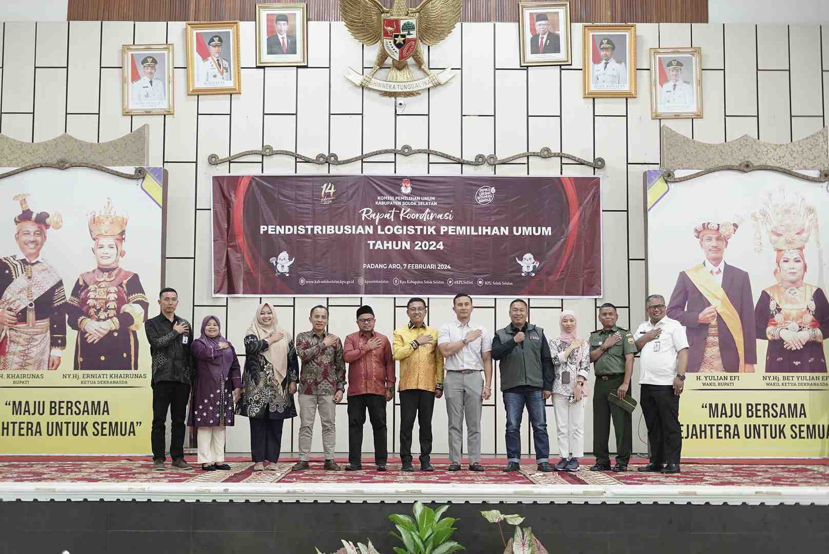 Logistik Pemilu Didistribusikan Senin Depan Di Solok Selatan