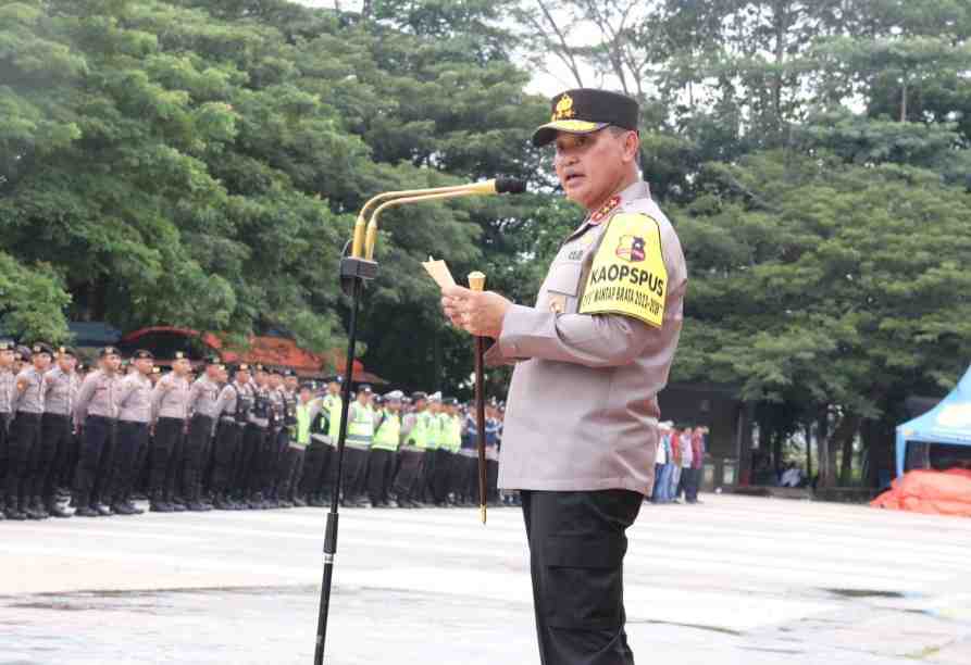 Siap Amankan Pemilu, Kabaharkam Polri Tinjau Kesiapan Personel di Palembang