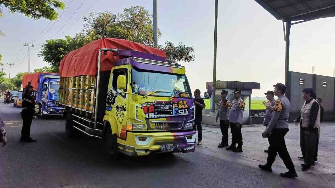 KPU Batang Mulai Distribusikan Logistik Pemilu 2024