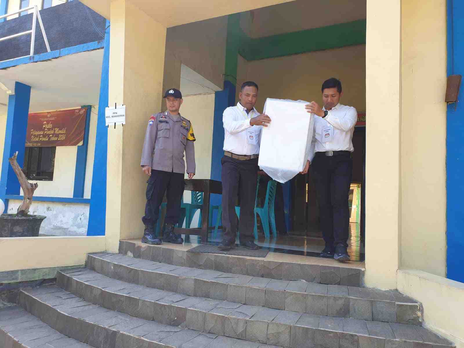 KPU Batang Simulasikan Distribusi Pemilu 2024