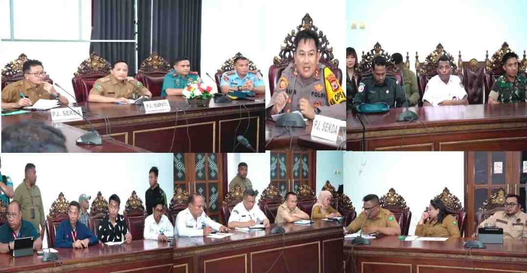 Pemkab Maluku Tenggara Gelar Rakor, Pastikan Pemilu 2024 Lancar dan Aman