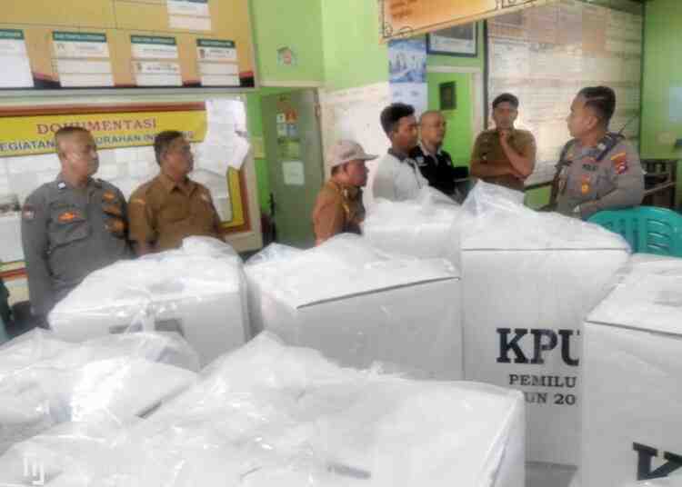 Di Padang, Logistik Pemilu Dipastikan Aman