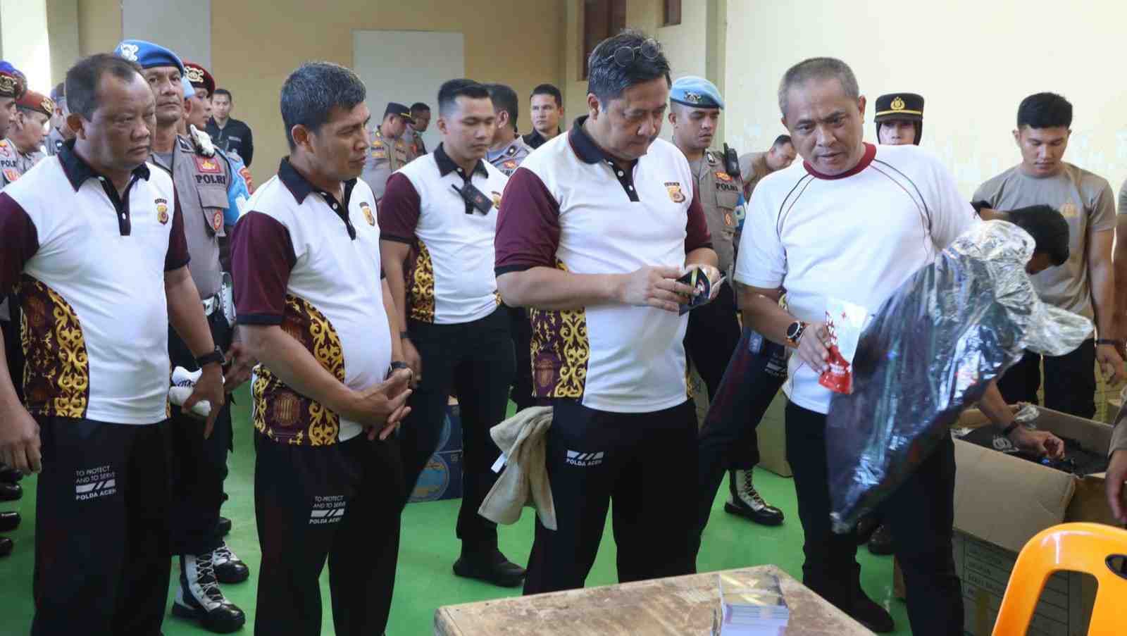 Kapolda Aceh Pastikan Personel Siap untuk Amankan TPS