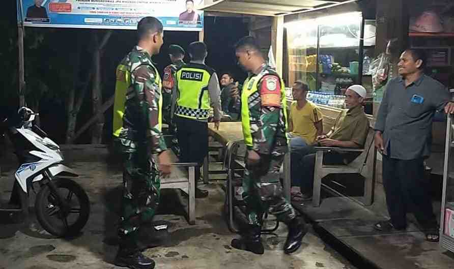 Tingkat Kamtibmas Kondusif, TNI-Polri Patroli Malam Hari Jelang Pemilu 2024
