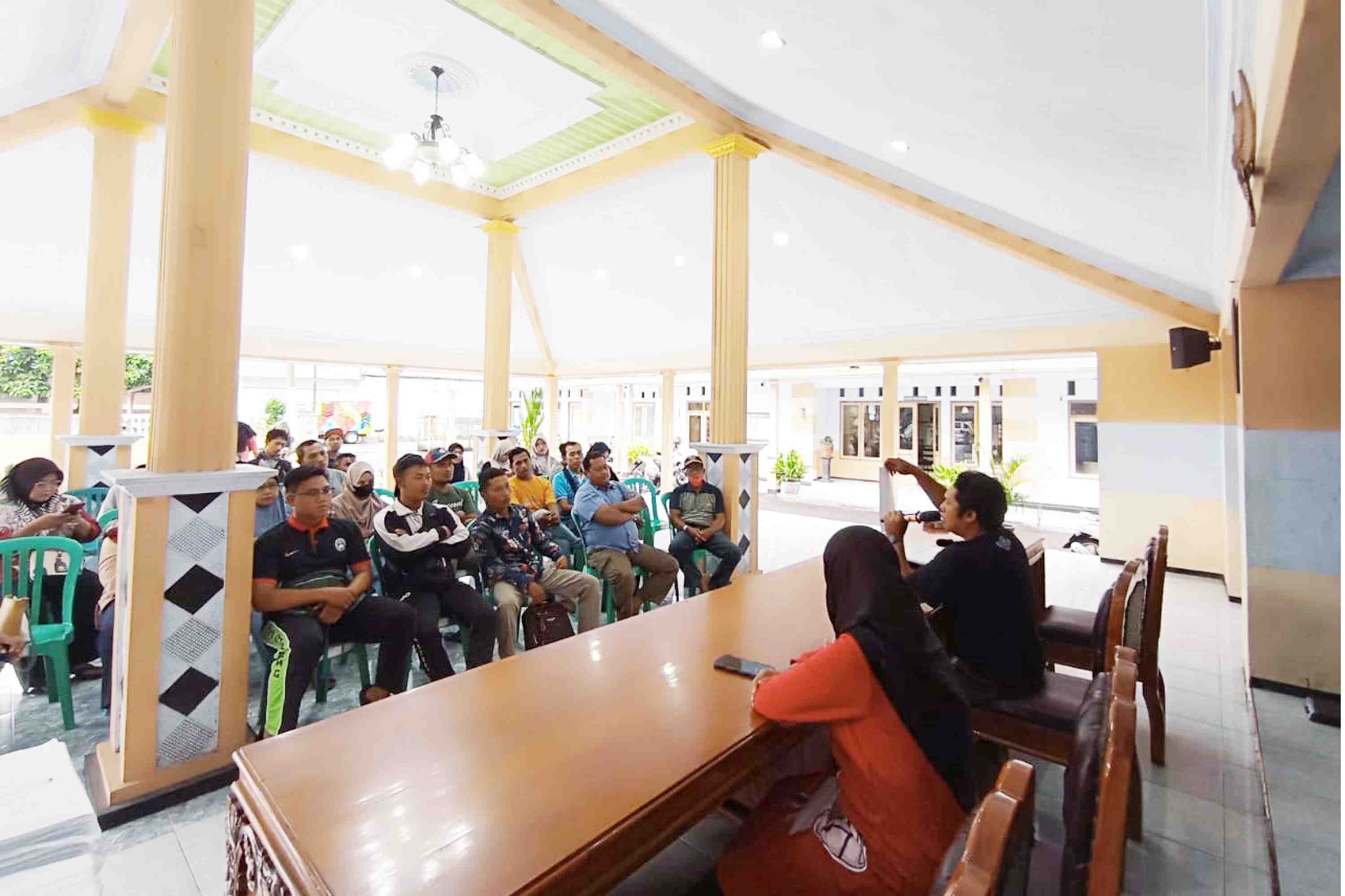 PPS Desa Tukum Lumajang Distribusikan 7.153 Form C Pemberitahuan ke KPPS