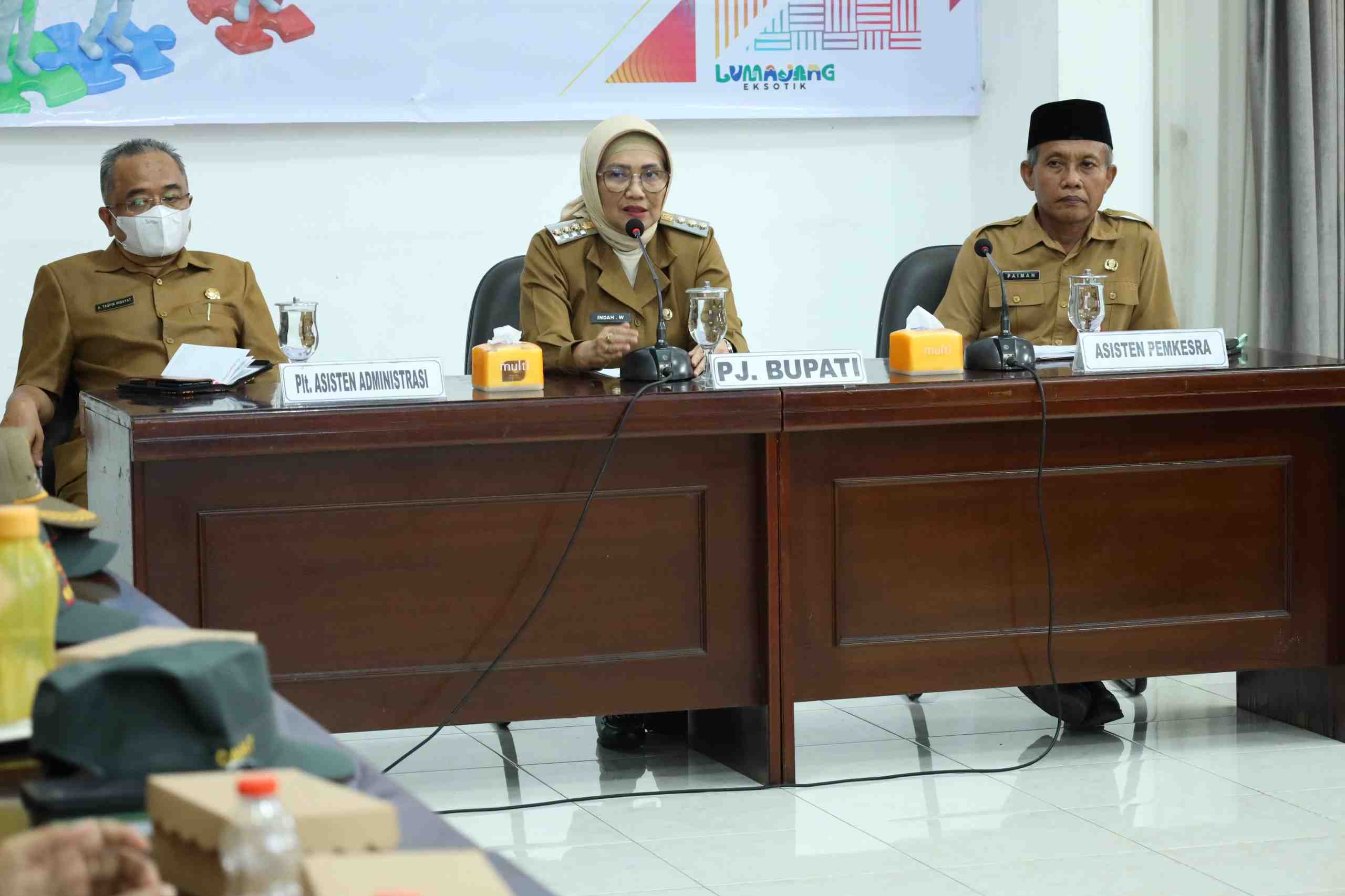 Integritas Pemilu Fokus Utama, Pj Bupati Lumajang Ingatkan Pentingnya Pengamanan Surat Suara