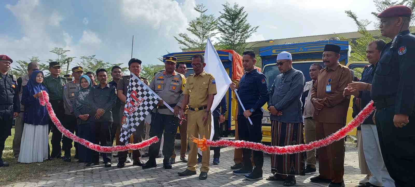 Logistik Pemilu di 484 TPS Pidie Jaya Siap Pakai