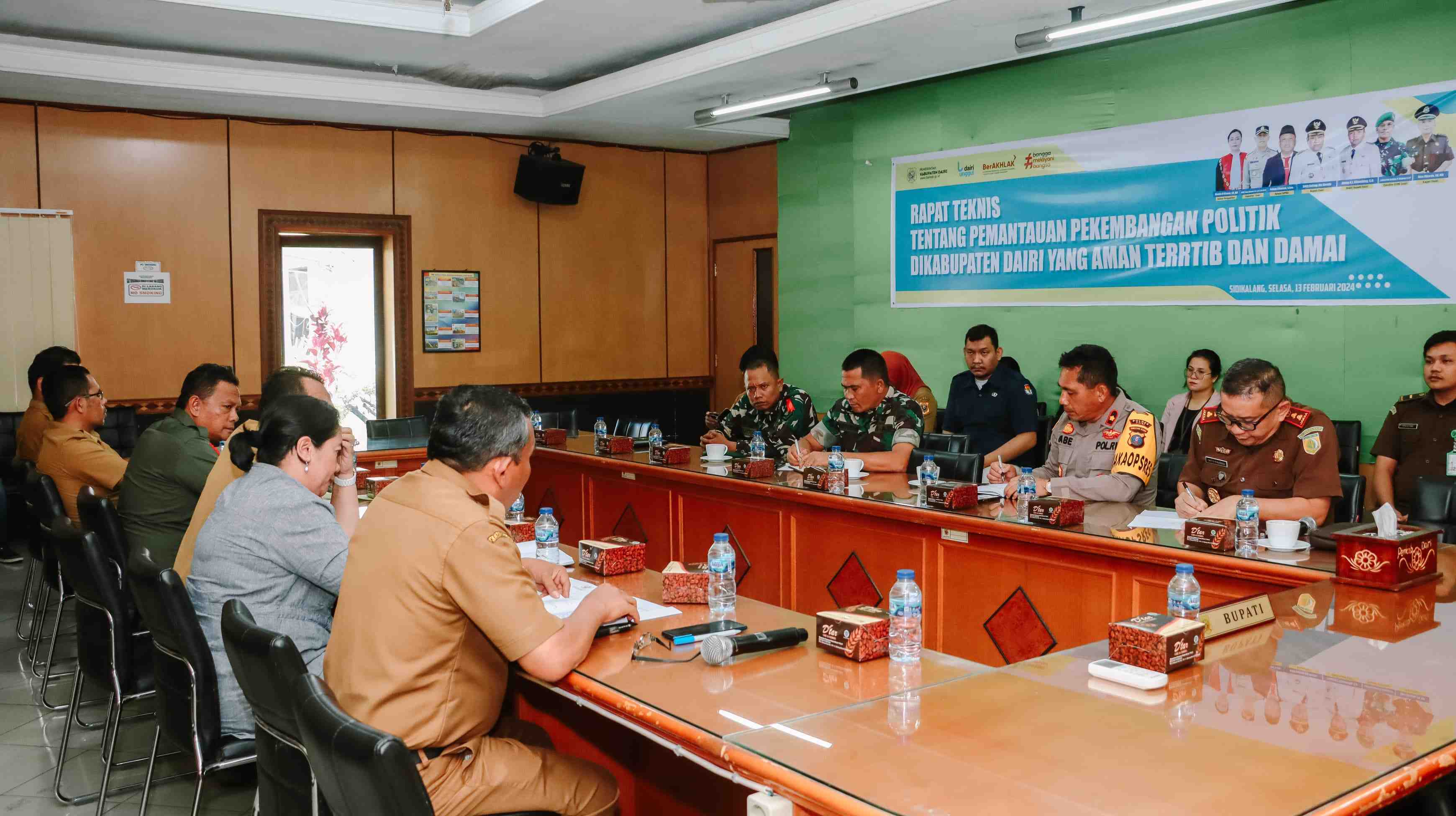 H - 1 Pemkab Dairi Paparkan Kesiapan Jelang Pemilu