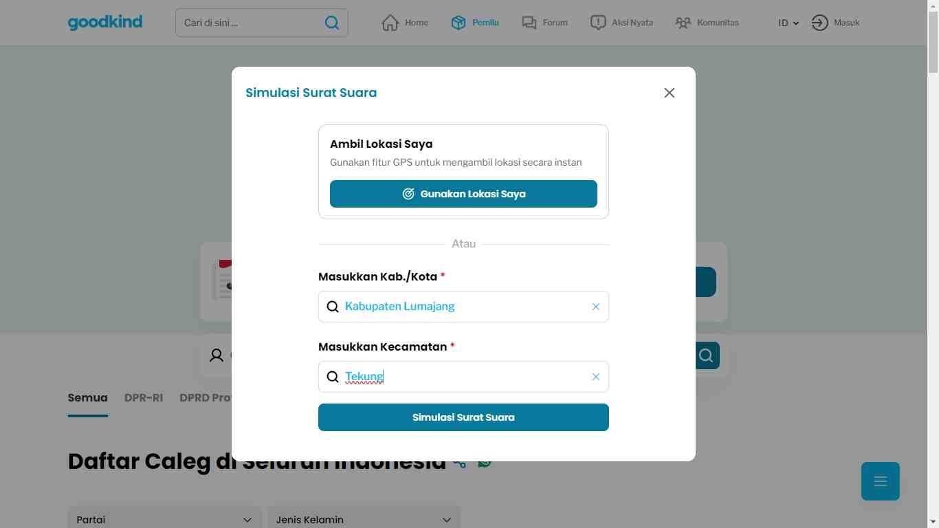 Begini Panduan Praktis Pahami Tata Cara Simulasi Pemilu 2024 dengan Goodkind