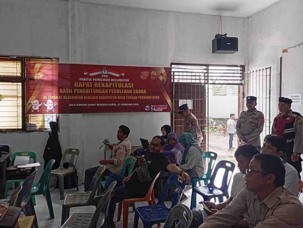 Satgas OMB Seulawah Kawal Ketat Hasil Pemilu Di PPK