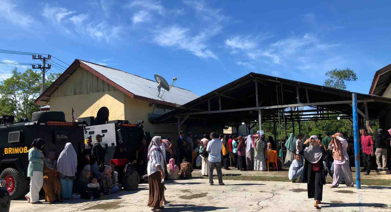 Partisipasi Pemilih Tinggi, Pengamanan Ekstra Ketat di PSU TPS 03 Lamie