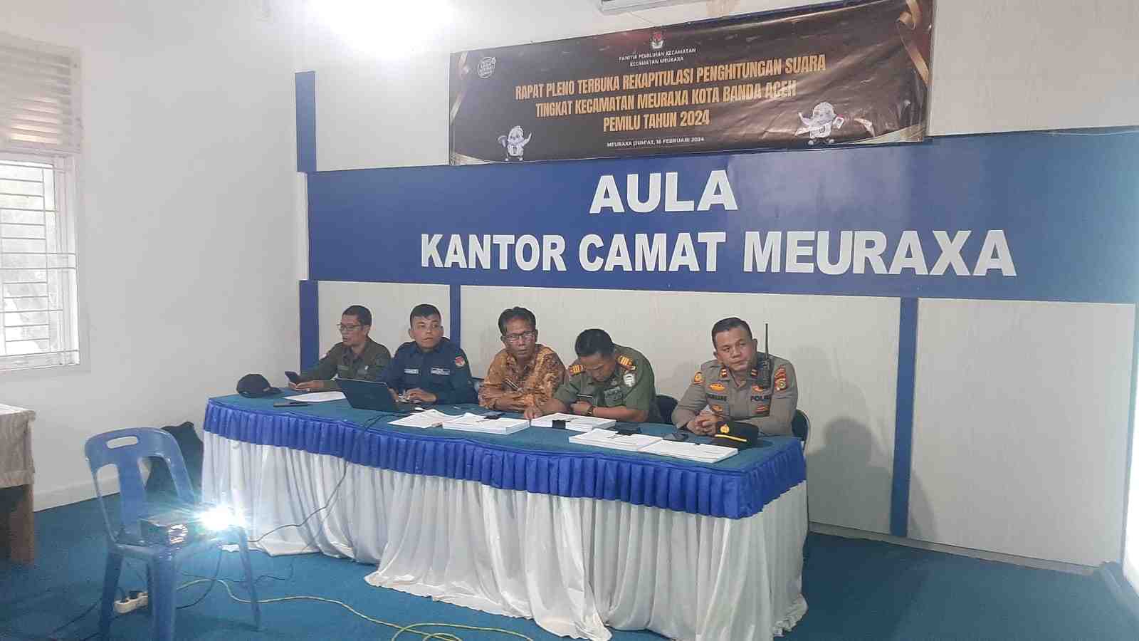 Seluruh Surat Suara Kecamatan Meuraxa telah Diantar ke KIP