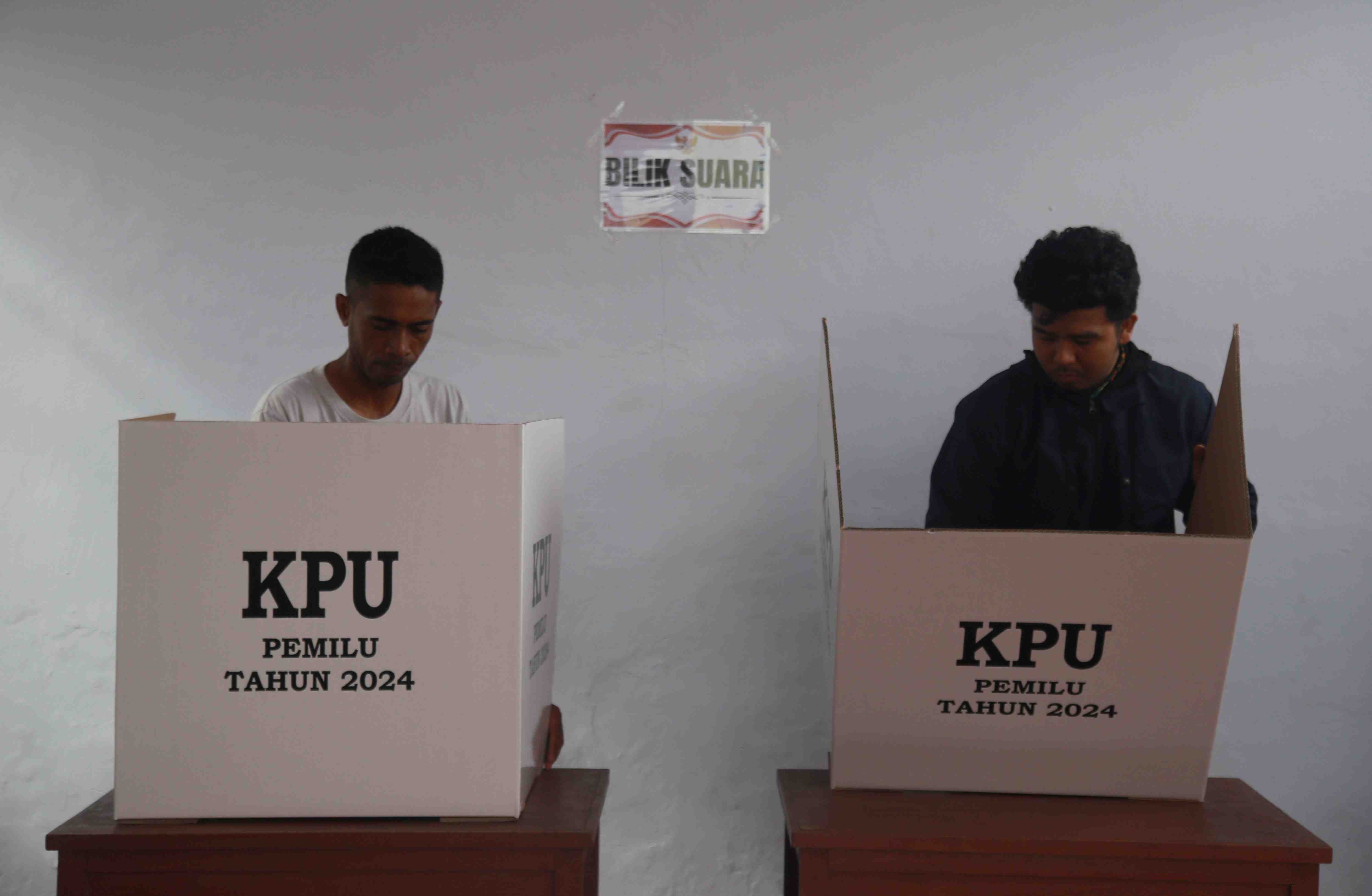 Ketua KPU Imbau Pemilih Buka Surat Suara sebelum ke Bilik Pencoblosan
