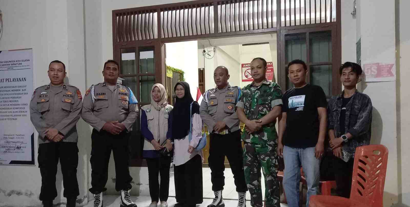 Polres Asel Amankan Pleno Rekapitulasi Hasil Suara di PPK