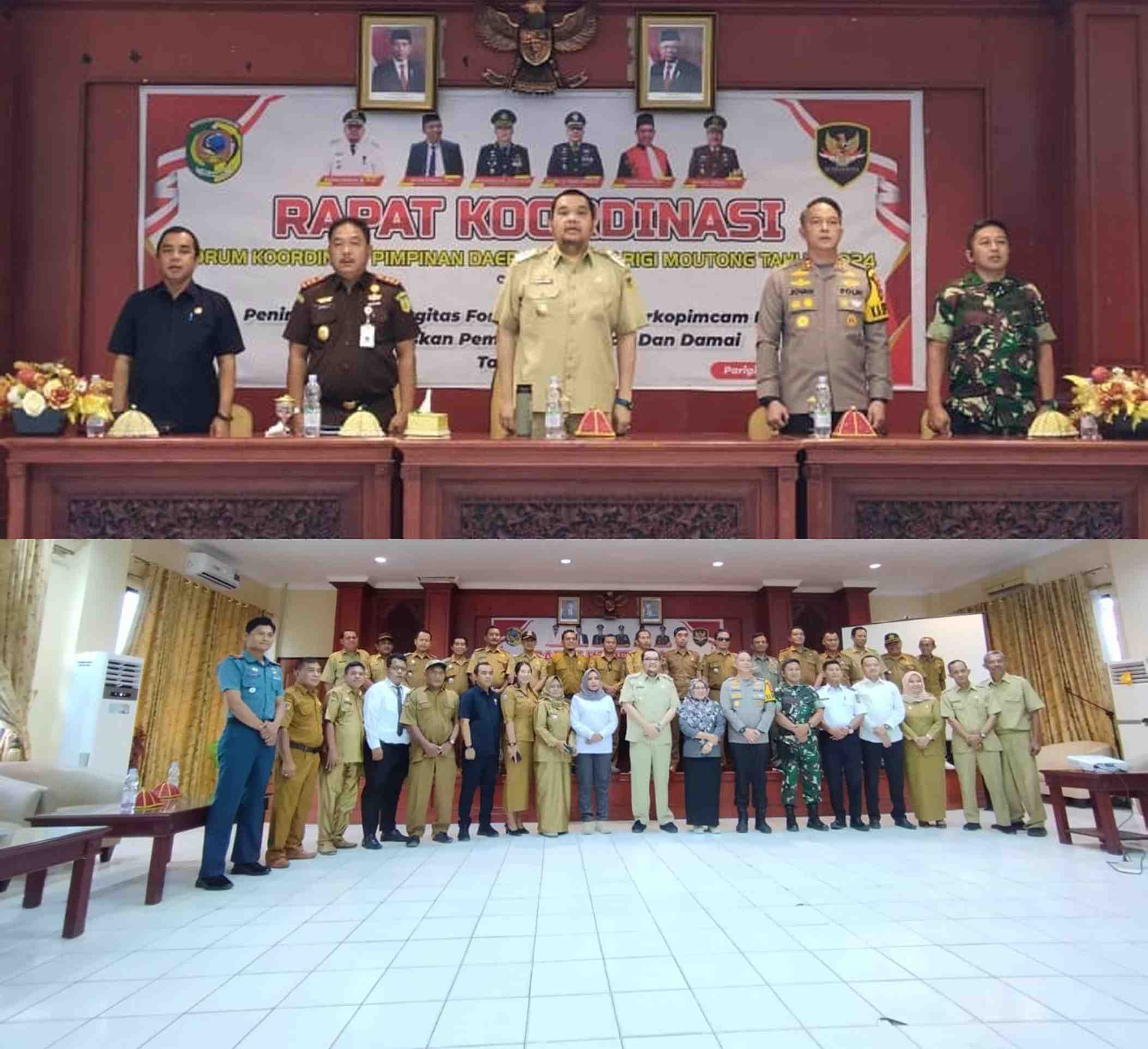 Kesbangpol Parimo Gelar Rakor Forum Pimpinanan Daerah Menjelang Voting Day