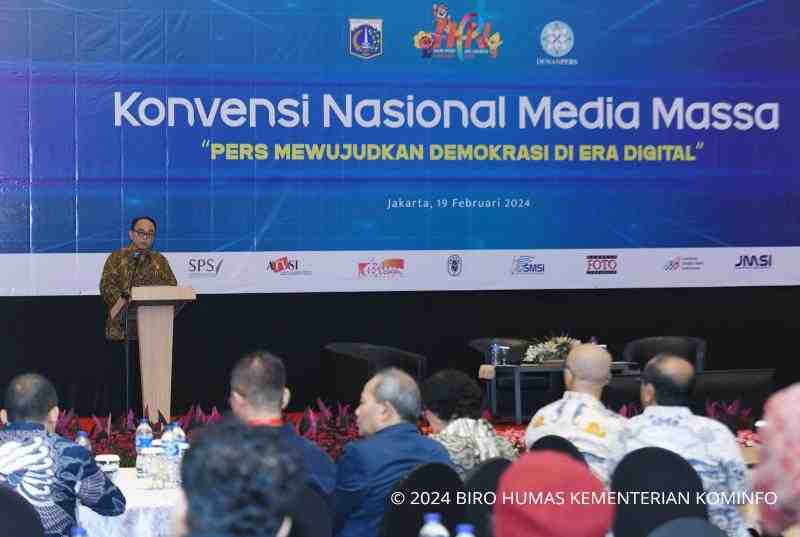 [SIARAN PERS] Menkominfo Dorong Industri Pers Kembangkan Inovasi Digital