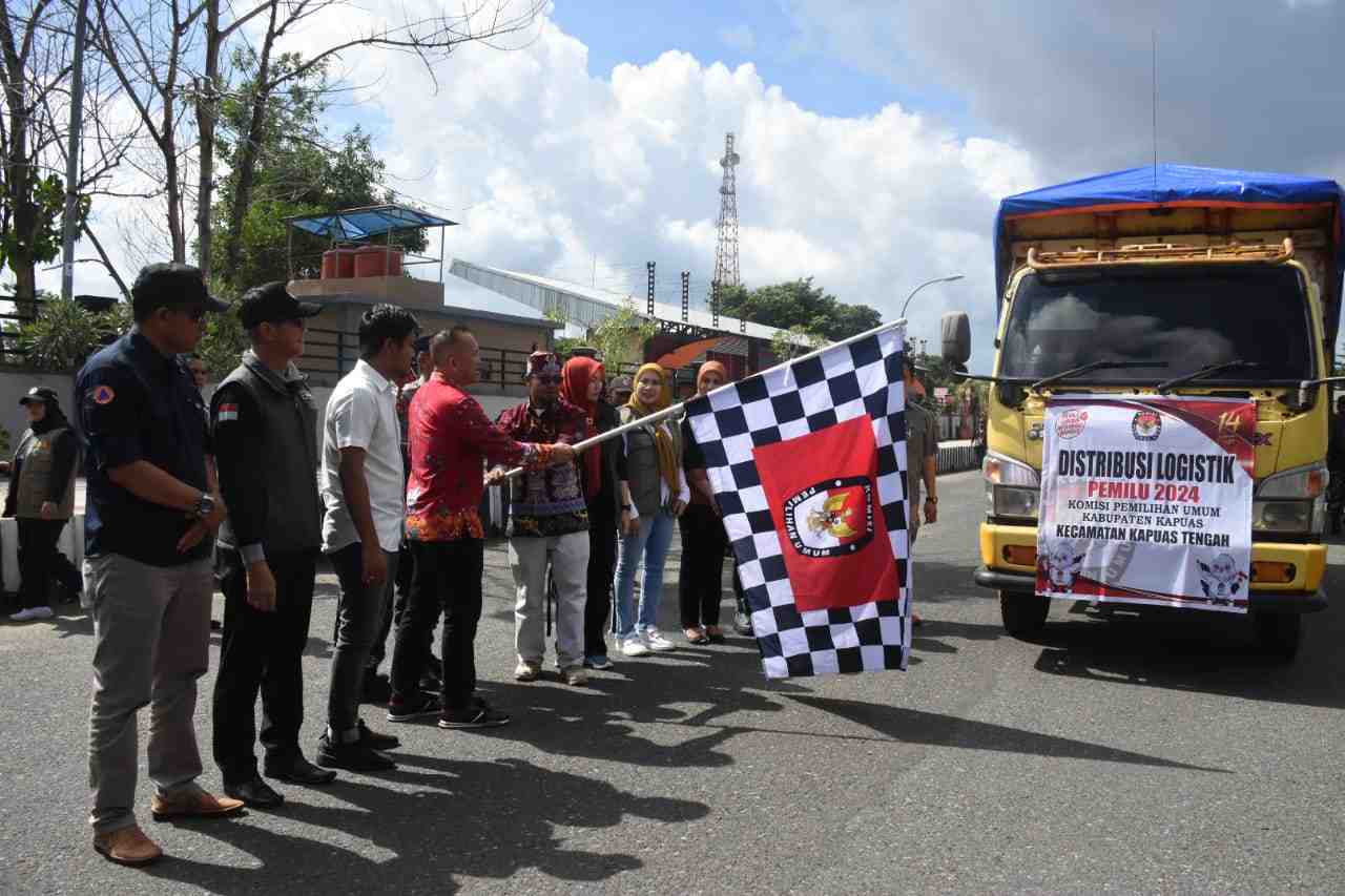 Logistik Pemilu 2024 di Kapuas Mulai Didistribusikan