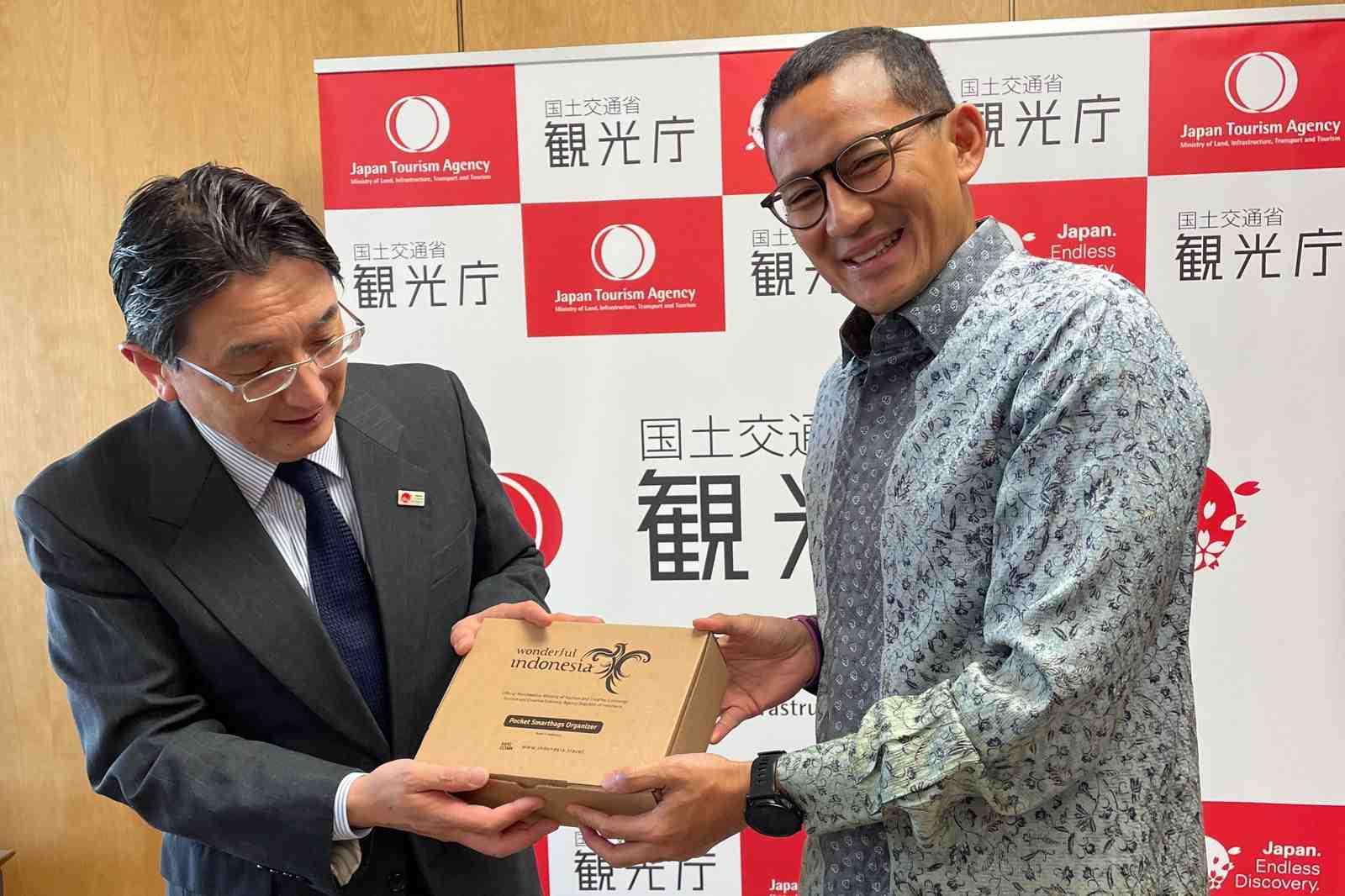 Menparekraf Jajaki Prospek Kerja Sama Parekraf dengan Japan Tourism Agency
