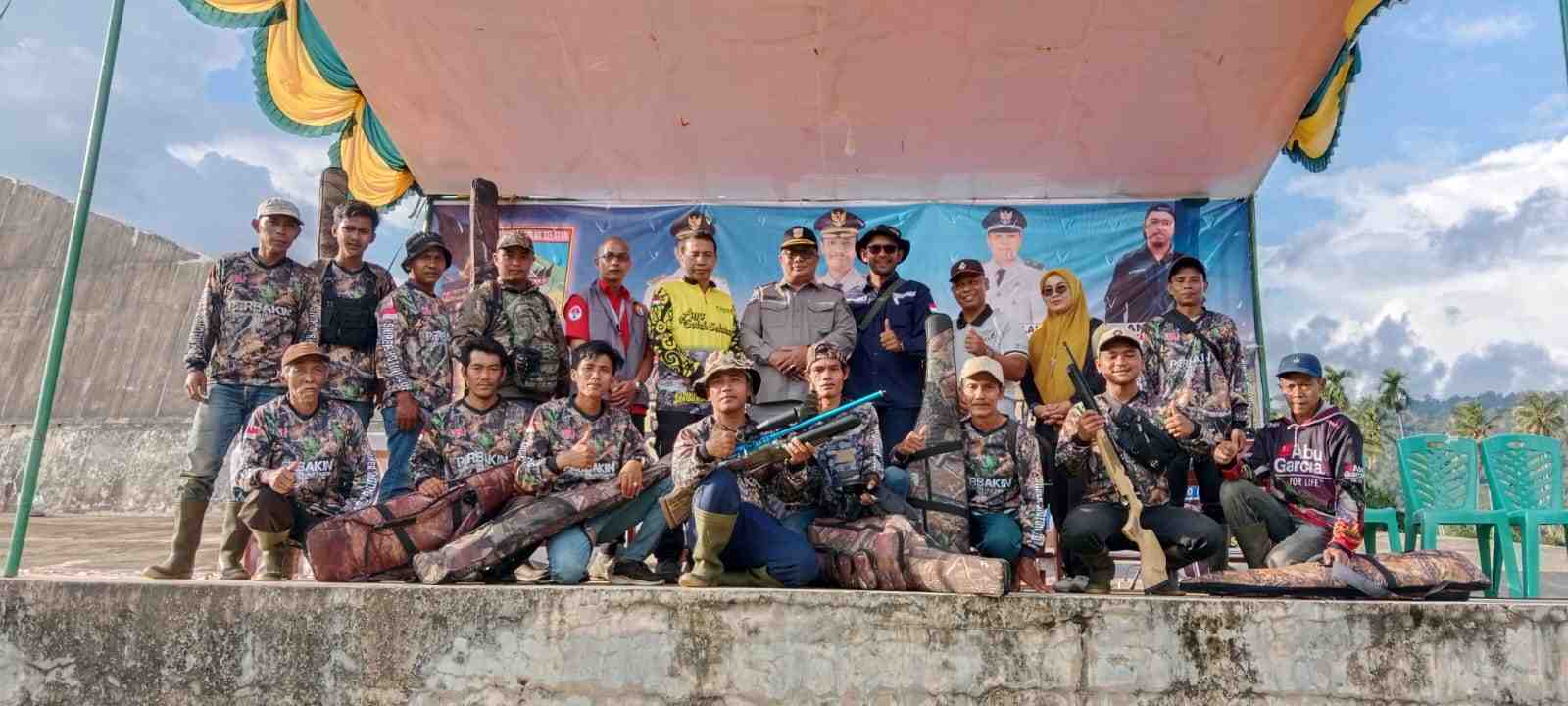 Ratusan Peserta dari Berbagai Provinsi Ikuti Safari Berburu Hama dan Lomba Menembak di Koto Baru, Solsel