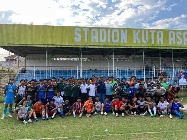 PSSI Aceh Tetapkan 40 Pemain untuk PON XXI Aceh-Sumut 
