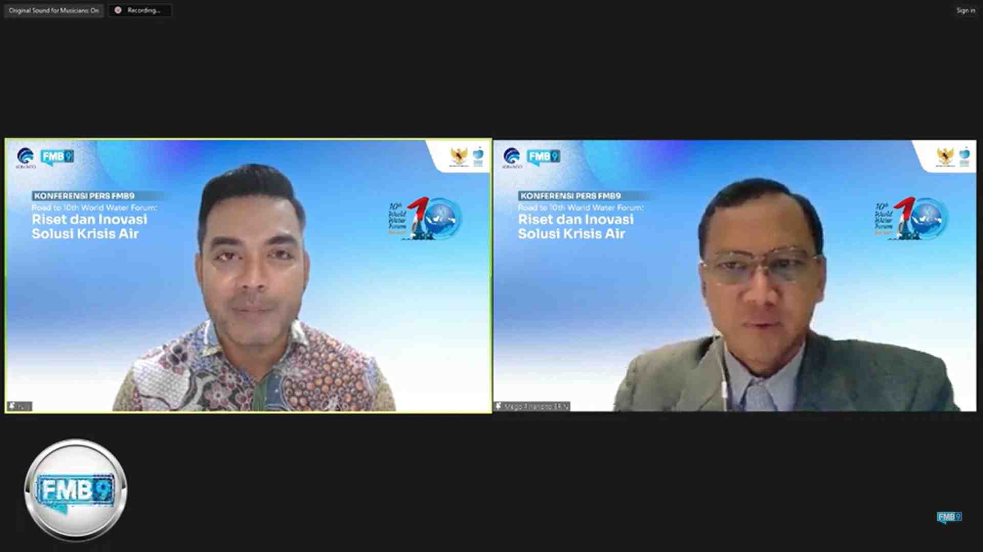 Indonesia Perkuat Riset dan Inovasi untuk Dibawa ke World Water Forum 2024