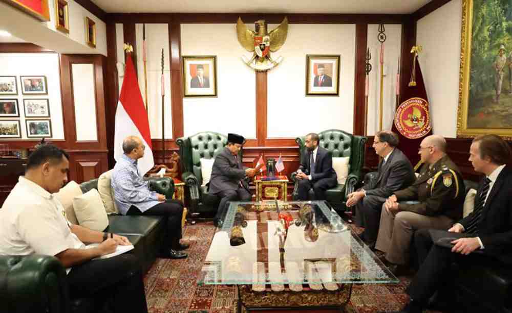 Bertemu Dubes AS untuk ASEAN, Menhan Bahas Upaya Kolaboratif Terkait Pertahanan